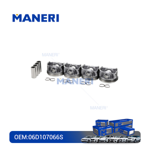 ลูกสูบ MANERI ขนาด 82.5 มม. พร้อมแหวนและสลักขนาด 21 มม. 22 มม. ชุดลูกสูบเครื่องยนต์ 06D107066S 06D107066C สำหรับรถยนต์ <span class=keywords><strong>VW</strong></span> Golf Polo Beetle Audi - Product Image 2