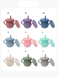 Bouteille d'eau réutilisable en acier inoxydable incassable et silicone, sans BPA, 9 couleurs, personnalisable, écologique, durable, compatible lave-vaisselle - Product Image 4