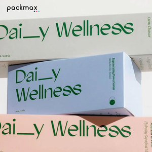 Caja de cartón blanca para cosméticos, embalaje personalizado con doble inserto, impresión UV, caja de papel para productos de cuidado de la piel, mascarillas y lápices labiales. - Product Image 5