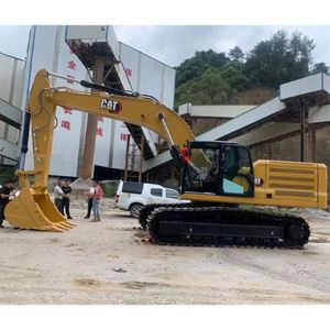 Excavadora de orugas grande de 36 toneladas, motor Cat C7.1 de 302 HP, modo inteligente, elevación automática de carga pesada, intervalo de servicio de 1000H, exportación. - Product Image 4