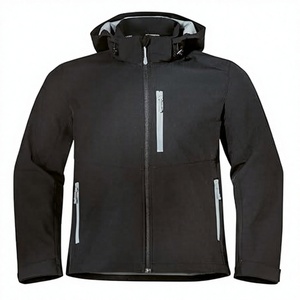Chaqueta Bomber Holgada con Capucha para Hombre, Cierre de Cremallera, Impermeable, Resistente al Viento, Ecológica, Ropa Urbana de Primavera - Product Image 2