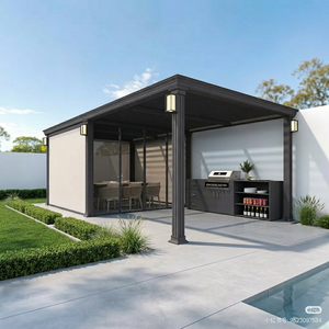 Toldo Retráctil Eléctrico de Aleación de Aluminio <span class=keywords><strong>3x3</strong></span>, Toldo Inteligente para Exteriores, para <span class=keywords><strong>Piscina</strong></span>, Villa, Balcón, Patio, Resistente al Agua, Protección Solar - Product Image 1