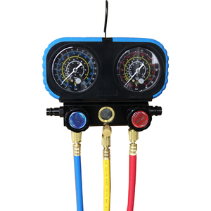Brass <strong>Manifold</strong> <strong>Gauge</strong> Set HVAC Refrigeration System Auto air Conditioner AC Charging <strong>R134A</strong> R22 R12 R502 <strong>Manifold</strong> <strong>Gauge</strong> - Product Image 1