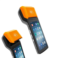 Android 11 4 + 64G, NFC 58mm Imprimante thermique intégrée Terminal de poche NFC POS