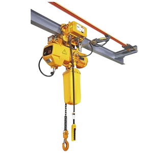 Bon prix 0.5T 1T 1.5T 2T 3T 5T 7.5T 10T Type de chariot à crochet palan à chaîne électrique avec télécommande - Product Image 1