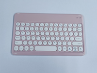 Casing Keyboard Ultra tipis dengan Keyboard nirkabel tombol elips Multimedia