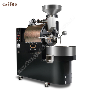 Tostador de Café de 6 kg, Máquina Tostadora de Café con Calentamiento a Gas y Eléctrico, Tostador de Café de 5 kg, 6 kg, 10 kg para Cafetería - Product Image 2