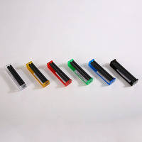 Yiwu Qianxun vente en gros 110mm en plastique Portable Machine à rouler les cigarettes manuel facile à faire dispositif de cigarettes rouleaux de tabac