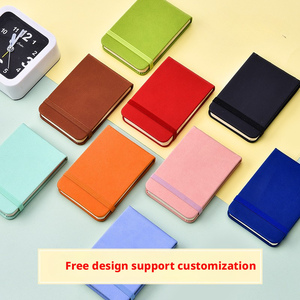 Libreta de Bolsillo Portátil con Tapa Dura de Cuero PU Magnética <span class=keywords><strong>y</strong></span> Logotipo Personalizado, 96 Hojas, para Oficina, Escuela, Promoción, Suministros para Pequeñas Empresas - Product Image 1