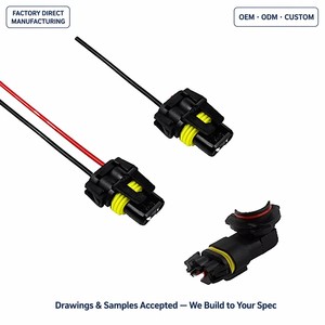 IP67 Waterdichte Auto Elektrische Connector Set 2 3 4 6-pins 12-delige Draad Stekker Aansluiting voor Auto Truck Motorfiets Maritiem Buitenbedrading - Product Image 1