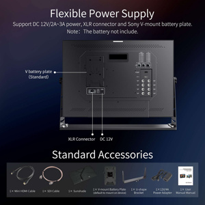 SEETEC ATEM215S Moniteur de studio de diffusion de 21.5 pouces OEM directement en usine avec personnalisation du logo pour la production en direct multi-caméras - Product Image 5