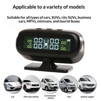Capteur Tpms universel solaire USB voiture TPMS batterie longue durée affichage pression des pneus moniteur de température