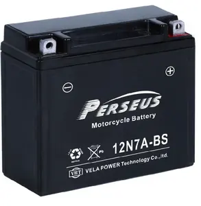 Avviamento 12V 7ah 12 n7 batteria moto elettrica esente da manutenzione batteria moto al piombo prezzi