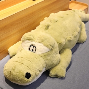 Hot Sale Plushies Cute Animals Big Size Simulation Crocodile Skin Plush Toy Cushion <b>Pillow</b> Toys - Product Image 5