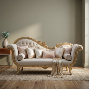Luxury Wedding <b>Sofa</b> for Bride and Groom Comfortable Stylish Couch for Wedding Ceremony and Event Decor - Product Image 6