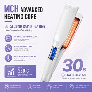 Plancha de Pelo Eléctrica Inteligente Torlin LCD MCH de 1 1/4 Pulgadas y 450 Grados con Protección Contra Sobrecalentamiento y Apagado Automático de 60 Minutos - Product Image 1