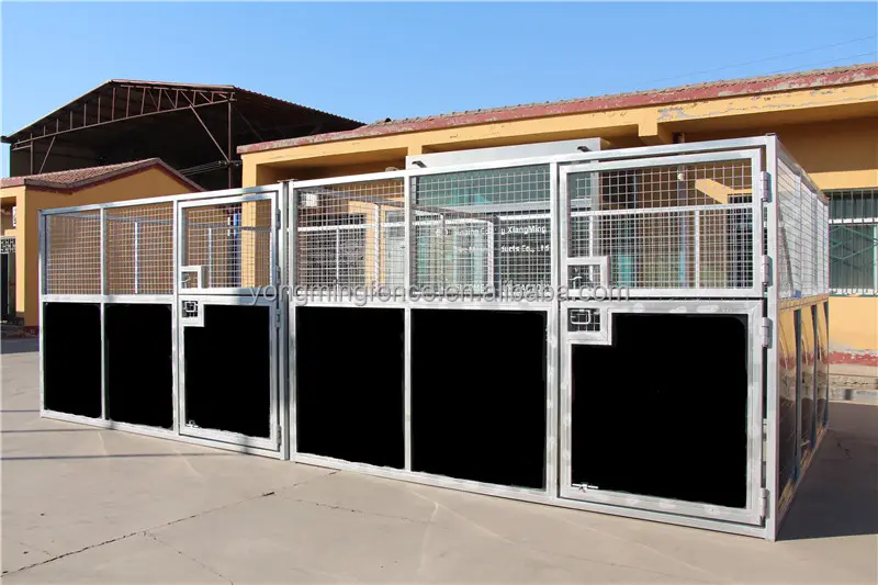 XMI Horse yard Welded Galvanized Mesh Pipe Portable Horse Stable