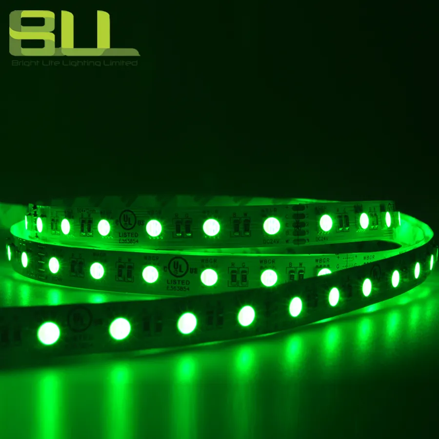 Tốt nhất bán LED Strip 5050 RGBW 4 màu trong 1 24V 60LEDs/m linh hoạt Strip ánh sáng cho khách sạn trang trí