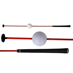Vendita calda Logo personalizzato Flex Golf Swing Trainer pratica aiuto per l'allenamento Stick
