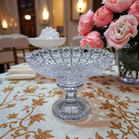 Assiettes de mariage en verre bohème, faites à la main, motif personnalisé, durables, de qualité alimentaire, non toxiques, ensemble de bols à fruits, assiettes modernes