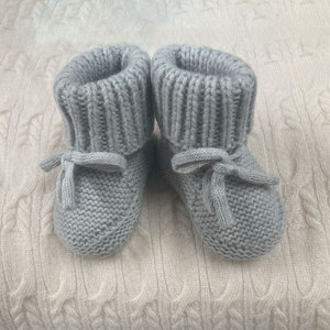 Offre Spéciale bébé <span class=keywords><strong>chaussettes</strong></span> nouveau-né cadeau tricoté bébé chaussette chaussures 100 <span class=keywords><strong>laine</strong></span> mérinos pour nouveau-né 3 à 9 mois - Product Image 6