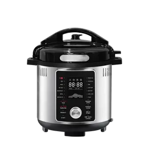 06DA Electric pressure cooker air fryer 2 in 1 multi function cooker with one lid smart pot for Home