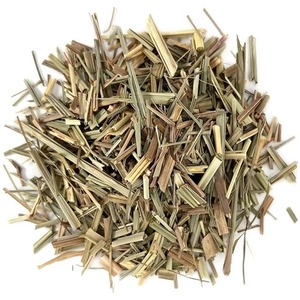 Hojas de hierba de limón secas de primera calidad Natural Choice, cortadas de 2 mm a 5 mm, tamaño de bolsita de té, ingrediente herbal para mezclas de té y bebidas infusadas. - Product Image 1