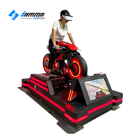 Simulador de Conducción de Motocicletas VR MOTO 2022 de Alta Calidad, Simulador de Conducción de Automóviles con Cabina Realista, Simulador de Entrenamiento de Conducción para Parques de Atracciones