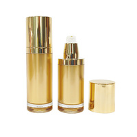 Botella con Bomba para Muestras de Loción y Suero, Envases Cosméticos Vacíos para Cuidado de la Piel de 30g, 50g, 30ml, 50ml, 100ml, 120ml