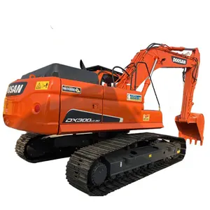 מחפר הידראולי Doosan DX300LC-9C קוריאה מקורי 30 טון DX300DM DX300LC DX300LL DX300LCS DX300LC משומש