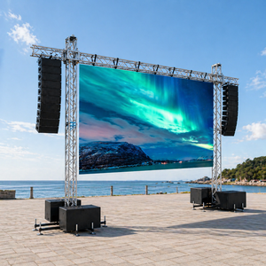 Support mural pour écran LED de match de football en aluminium, structure de support pour affichage de matchs de football pour terrains extérieurs - Product Image 5