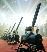 Canon à confettis métallique haute puissance - Contrôle DMX, sûr pour les mariages et les fêtes d'anniversaire