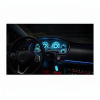Rétroéclairage EL ultra-fin haute luminosité flexible pour tableau de bord automobile, jauge de voiture lumineuse, DC12V/24V/36V ROHS