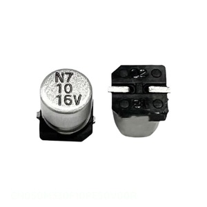 ตัวเก็บประจุแบบฝาปิด33 uF ตัวเก็บประจุแบบ CN050M330F10PE50V00R SMD 33 uF 20% 50V ของแท้ - Product Image 1