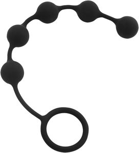 El pene estimula el ano, tapón anal de cuentas de silicona de alta calidad, un juguete sexual anal impermeable para hombres y mujeres - Product Image 2