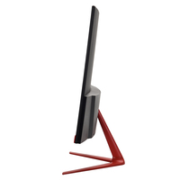Precio de fábrica, Negro/rojo/1920x1080 IPS 23,8 pulgadas 24 pulgadas escritorio curva Monitor juego de ordenador Monitor