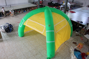 Inflatable Camping Tent Waterproof Over 12ft Dimensions Sun Resistant for Outdoor Parties & Advertising Events - Product Image 5