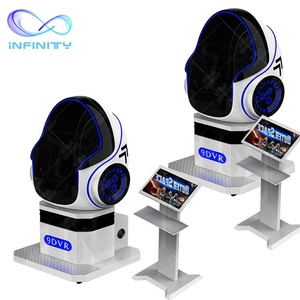 Centro comercial con 1/2 asientos, simulador de realidad Virtual 9D, simulación de silla de huevo VR, máquina de cápsula VR - Product Image 3