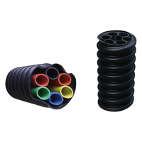 Труба HDPE COD SN4 SN8 с защитой от УФ-излучения, в рулонах по 100 м, для внешней оболочки подземных кабелей оптоволокна и телекоммуникационных линий