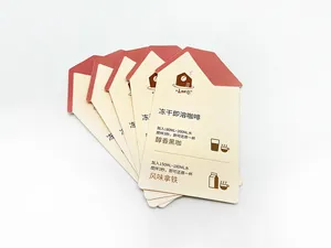 कस्टम लक्ज़री डिज़ाइन धन्यवाद कार्ड उत्पाद परिचय कार्ड प्रिंट करने योग्य लघु व्यवसाय कार्ड मैनुअल