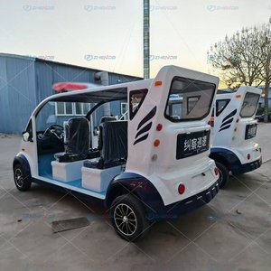 Voiture électrique de patrouille personnalisable par le fabricant, 3 rangées, couleur bleu et blanc, voiture électrique de patrouille - Product Image 3