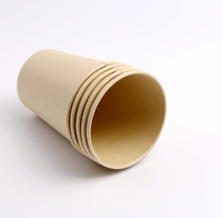 Elegant White Paper Cups Coffee Cafeterias Eco Friendly Hot Beverage white Paper Cups For Takeaway