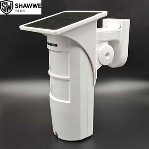 SHAWWETECH 2026 Nuevo Detector de Movimiento Infrarrojo PIR de Doble Canal para Exteriores, Inmune a Mascotas, Alimentado por Energía Solar, Compatible con la Aplicación Tuya Smart - Product Image 1