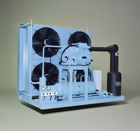 Unité de condensation semi-hermétique à piston refroidie par air pour système de réfrigération de chambre froide -30°C à +10°C