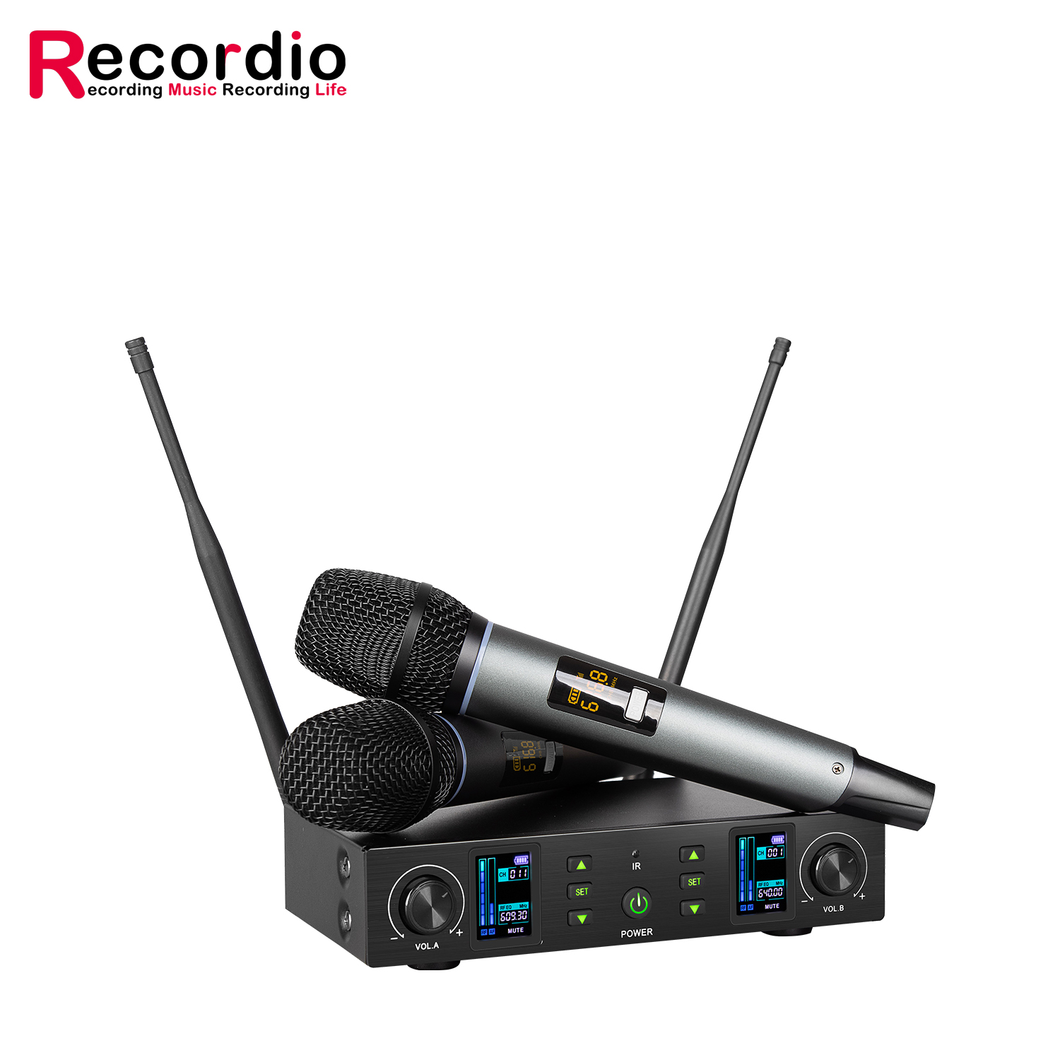 GAW-DX11 профессиональный студийный микрофон UHF ИК автоматическое соответствие частоты Высокая точность 80 м Беспроводная система