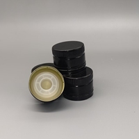 Capuchon de bouteille en aluminium pour huile d'olive 31,5 mm * 24 mm, stock direct usine, couleur personnalisable