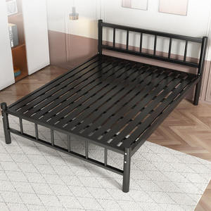 Letti in acciaio per camera da letto singola king and queen per adulti popolari per dormitorio e scuola e personale - Product Image 3