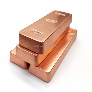 WD 사용자 정의 하나 발견. 999 미세 사다리꼴 빗변 경사 가장자리 금속 Cu 레드 구리 청동 주괴 금괴 바 - Product Image 6