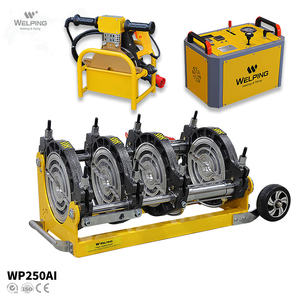Máquina de termofusión de HDPE de 2-8 ", máquina de soldadura de tubos de PE semiautomática hidráulica, <span class=keywords><strong>precio</strong></span> de fábrica, WELPING - Product Image 1
