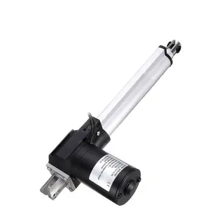 Permanent Magnet Motor Drive Linear Actuator DC 24V 6000N Load 100mm Stroke With Bulit-in Limit Switch For Boiler